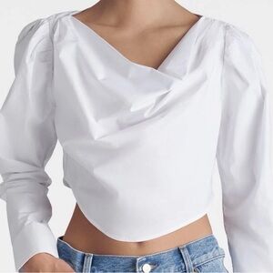 KBB by KAHLANA Women’s “The Balloon Cropped Top”